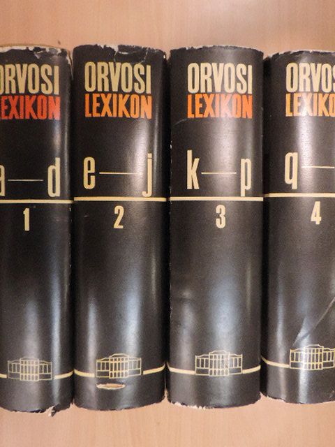 Dr. Alföldy Zoltán - Orvosi lexikon 1-4. [antikvár]