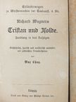 Max Chop - Tristan und Isolde: Handlung in drei Auszügen/Tristan und Isolde: Vollständiges Buch (gótbetűs) [antikvár]