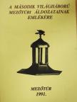 Balogh Géza - A második világháború mezőtúri áldozatainak emlékére [antikvár]