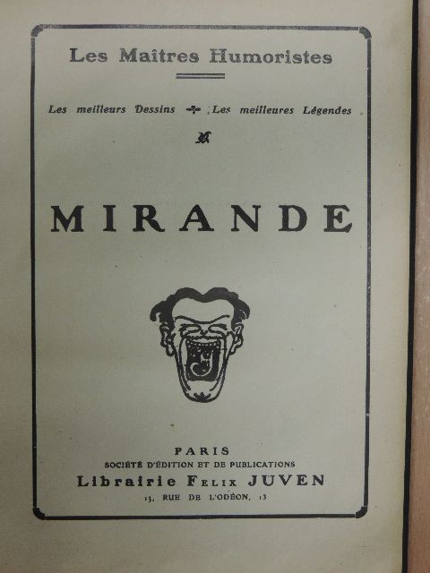Mirande [antikvár]