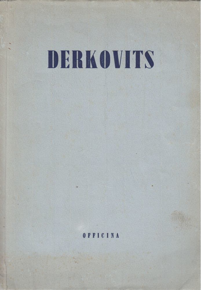 Bortyik Sándor (szerk.) - Derkovits (Bortnyik Sándor előszavával) [antikvár]