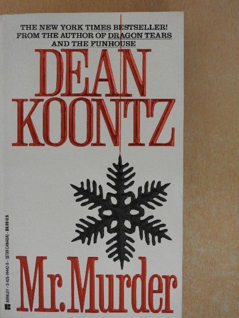Dean Koontz - Mr. Murder [antikvár]