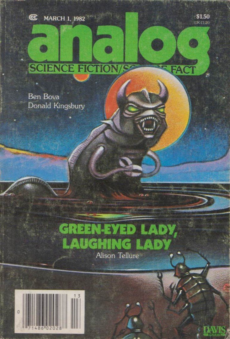 Ben Bova, Donald Kingsbury, Alison Tellure - Analog Science Fiction / Science Fact March 1982 [antikvár]