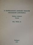 Dr. Bély Miklós - A kórfolyamatot módosító tényezők rheumatoid arthritisben [antikvár]
