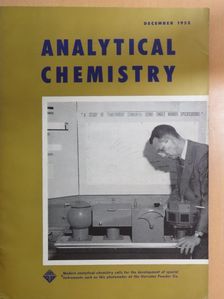 Analytical Chemistry December 1952 [antikvár]