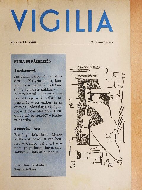 Bálint B. András - Vigilia 1983. november [antikvár]