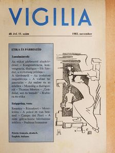 Bálint B. András - Vigilia 1983. november [antikvár]