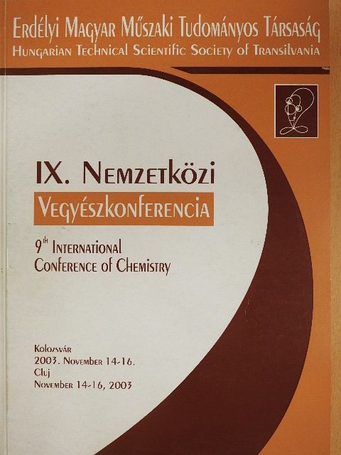 Gulyás Lajos - IX. Nemzetközi Vegyészkonferencia [antikvár]