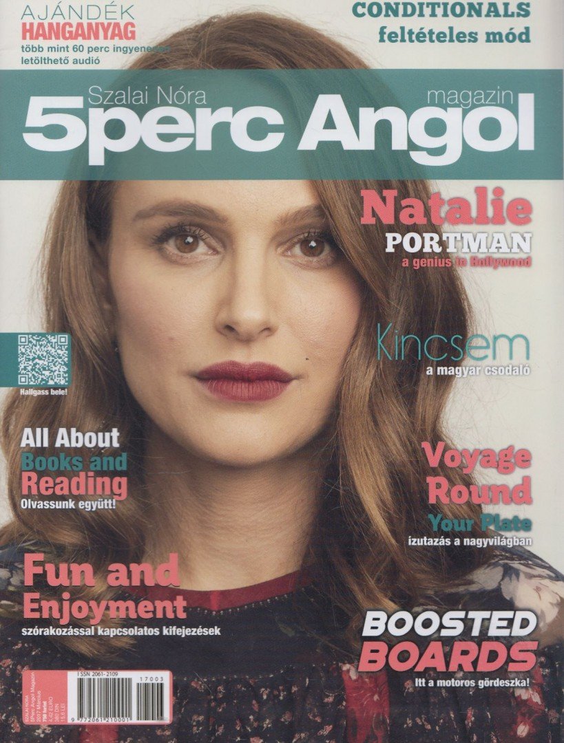 SZALAI NÓRA - 5 perc Angol magazin 2017. március [antikvár]