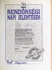 Kajári Erzsébet - Rendőrségi napi jelentések I. [antikvár]