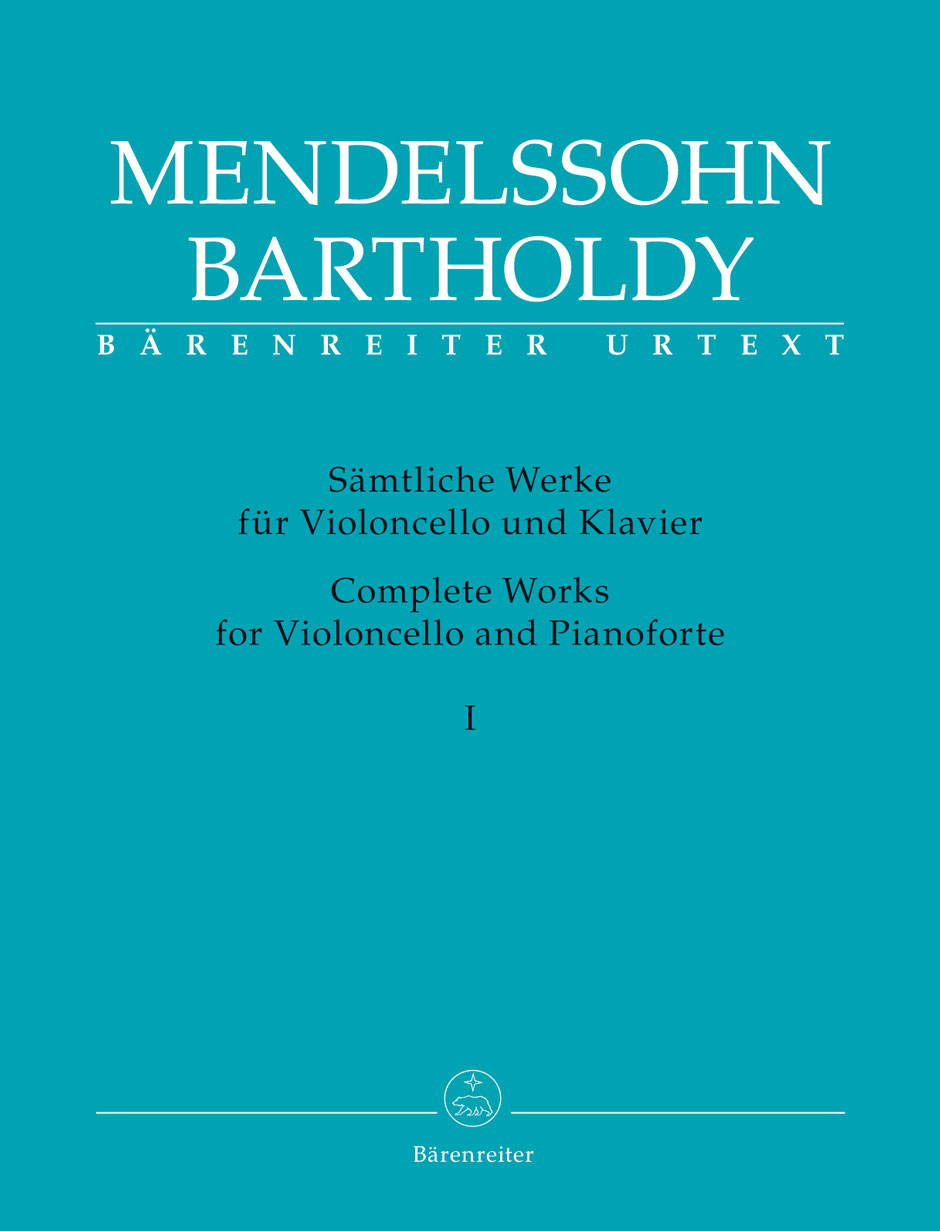 MENDELSSOHN - SAEMTLICHE WERKE FÜR VIOLONCELLO UND KLAVIER I (LARRY TODD)