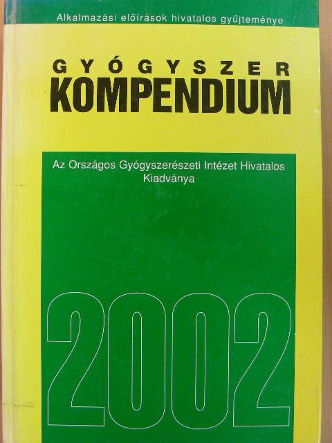 Gyógyszer kompendium 2002 - CD-vel [antikvár]