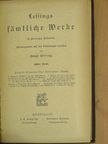 Lessing - Lessings sämtliche Werke in zwanzig Bänden 8. (gótbetűs) [antikvár]
