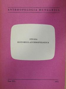 Bottyán L. Olga - Studia historico-anthropologica [antikvár]