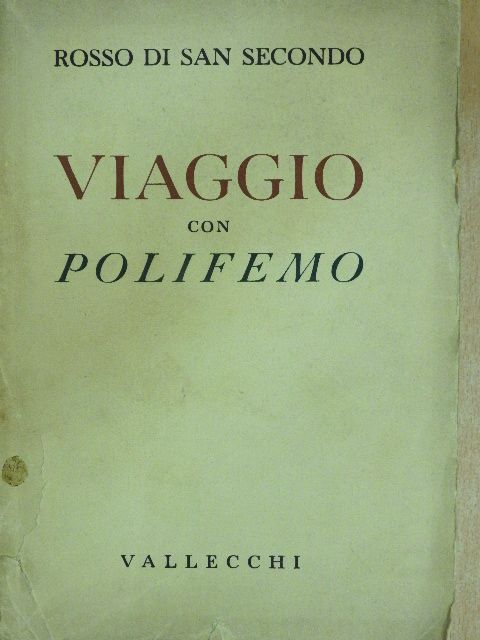 Rosso Di San Secondo - Viaggio con Polifemo [antikvár]
