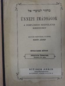 Ünnepi imádságok VIII. [antikvár]
