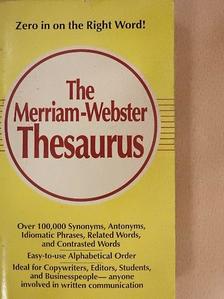 The Merriam-Webster Thesaurus [antikvár]