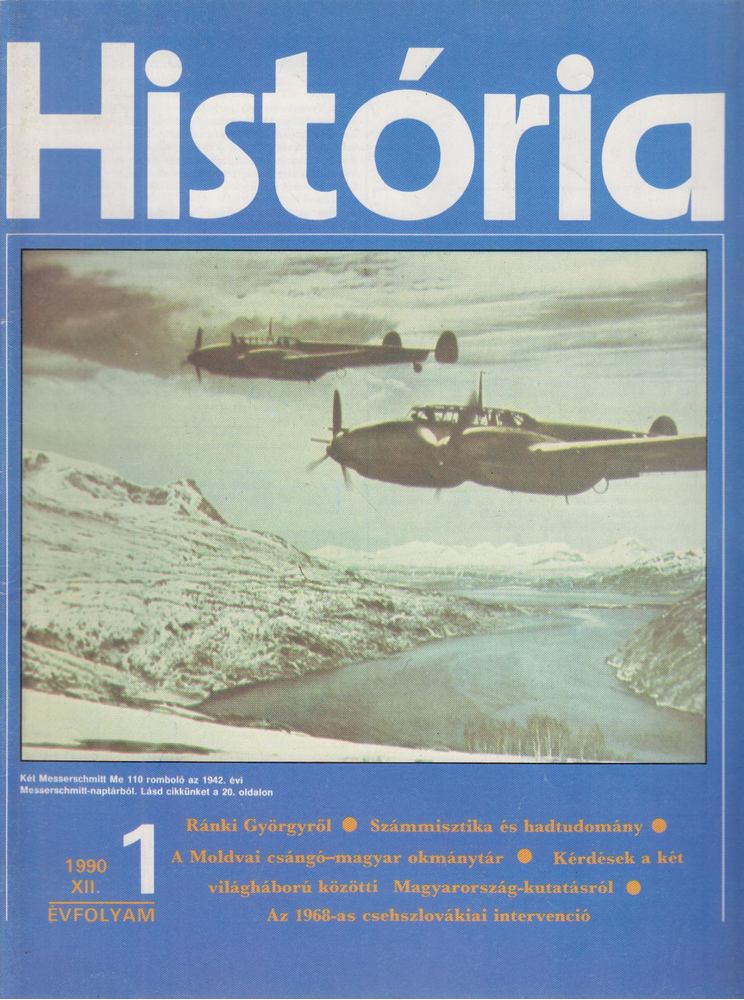 Glatz Ferenc - História 1990/1. [antikvár]