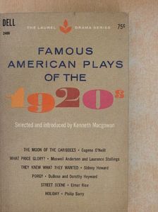 Dorothy Heyward - Famous American plays of the 1920s [antikvár]