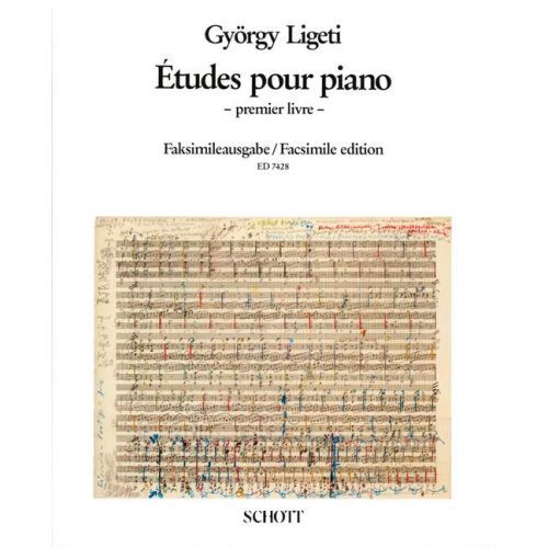 Ligeti György - ÉTUDES POUR PIANO - PREMIER LIVRE - FAKSIMILEAUSGABE
