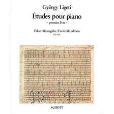 Ligeti György - ÉTUDES POUR PIANO - PREMIER LIVRE - FAKSIMILEAUSGABE