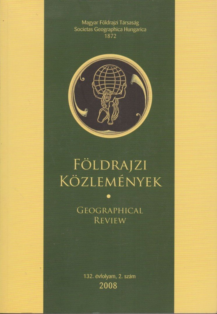 Kovács Zoltán - Földrajzi közlemények 2008/2. [antikvár]