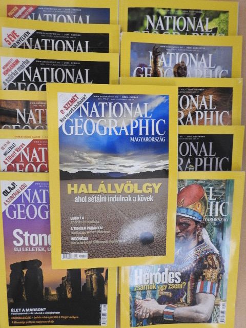 Bill McKibben - National Geographic Magyarország 2008. január-december [antikvár]