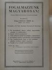 Fogalmazzunk magyarosan! [antikvár]