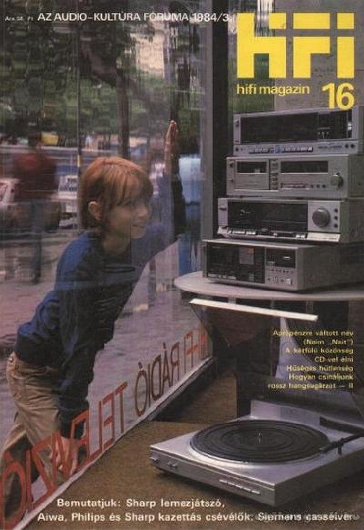 DARVAS LÁSZLÓ - Hifi magazin 16. 1984/3. [antikvár]