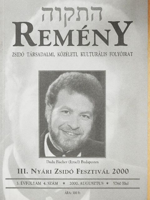Bokor Péter - Remény 2000. augusztus [antikvár]