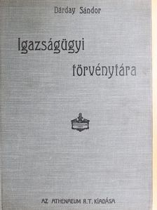 Dárday S. Igazságügyi törvénytára IV/B. [antikvár]