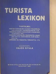 Turista lexikon [antikvár]