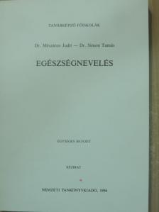 Dr. Mészáros Judit - Egészségnevelés [antikvár]