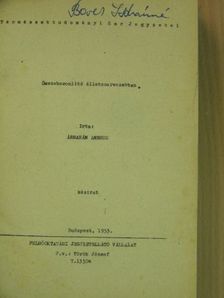 Dr. Ábrahám Ambrus - Összehasonlító állatszervezettan [antikvár]