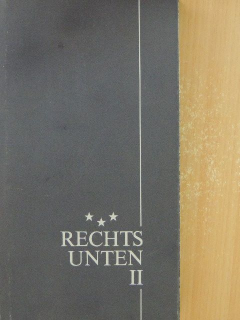 Joachim Ringelnatz - Rechts Unten II [antikvár]