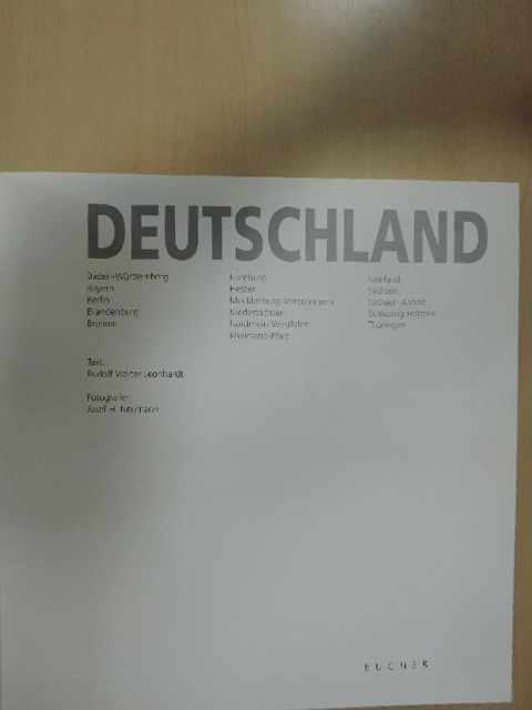 Rudolf Walter Leonhardt - Deutschland [antikvár]
