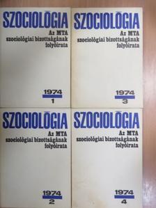 Andics Jenő - Szociológia 1974/1-4. [antikvár]