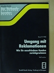 Rolf Leicher - Umgang mit Reklamationen [antikvár]