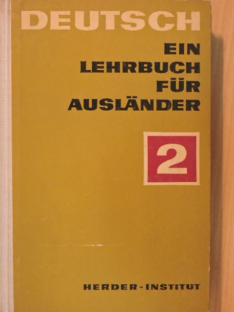 Eleonore Jerchel-Prokopowa - Deutsch - Ein Lehrbuch für Ausländer 2. [antikvár]