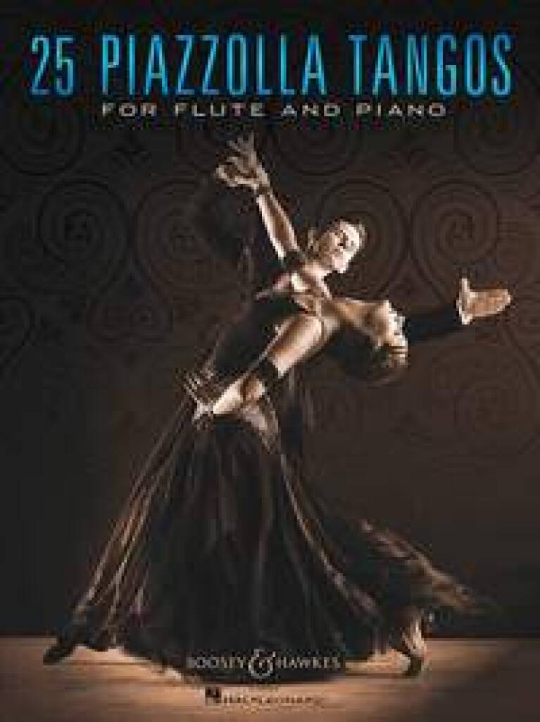 PIAZZOLLA - 25 PIAZOLLA TANGOS FOR FLUTE AND PIANO