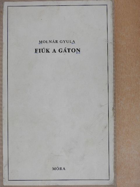 Molnár Gyula - Fiúk a gáton [antikvár]