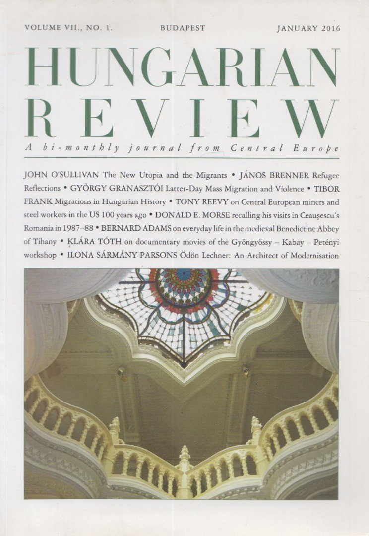 Gyula Kodolányi - Hungarian review January 2016 [antikvár]