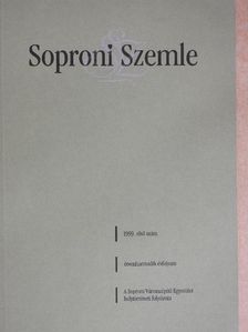 Égető Melinda - Soproni Szemle 1999/1. [antikvár]
