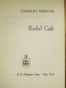 Charles Mercer - Rachel Cade [antikvár]