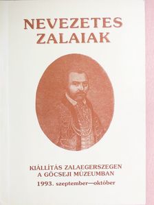 Németh József - Nevezetes zalaiak [antikvár]