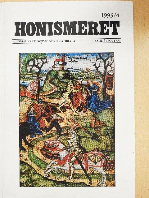 Bartha Éva - Honismeret 1995/4. [antikvár]