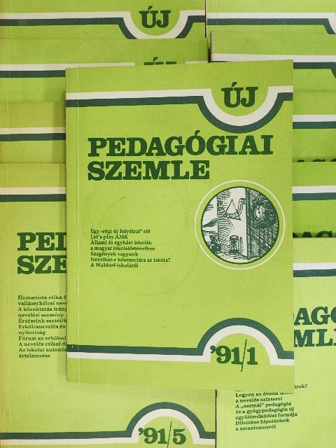Csányi Yvonne - Új Pedagógiai Szemle 1991. (nem teljes évfolyam) [antikvár]