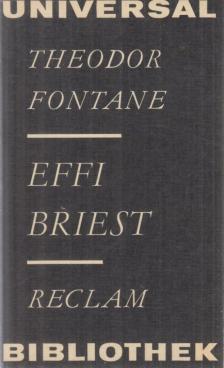 FONTANE, THEODOR - Effi Briest (német) [antikvár]