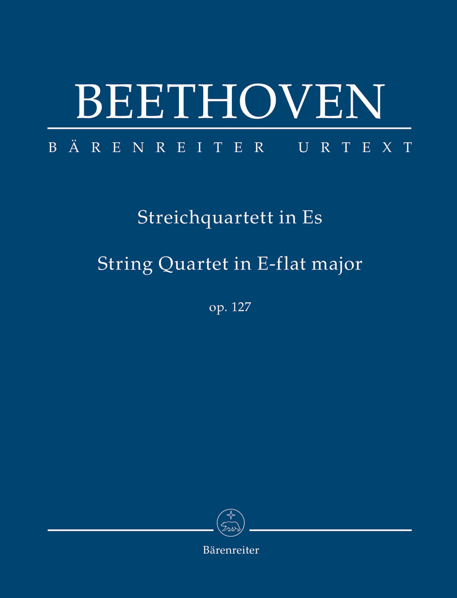 BEETHOVEN - STREICHQUARTETT IN EX OP.127 ED. JONATHAN DEL MAR) STUDIENPARTITUR