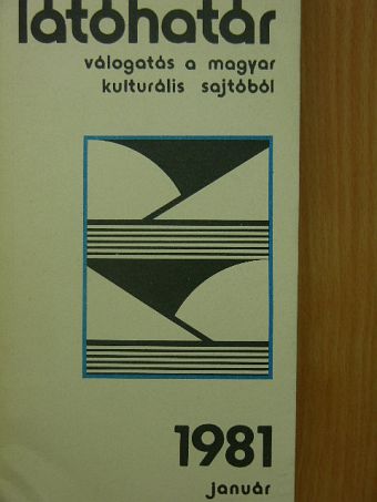 Csató Károly - Látóhatár 1981. január [antikvár]